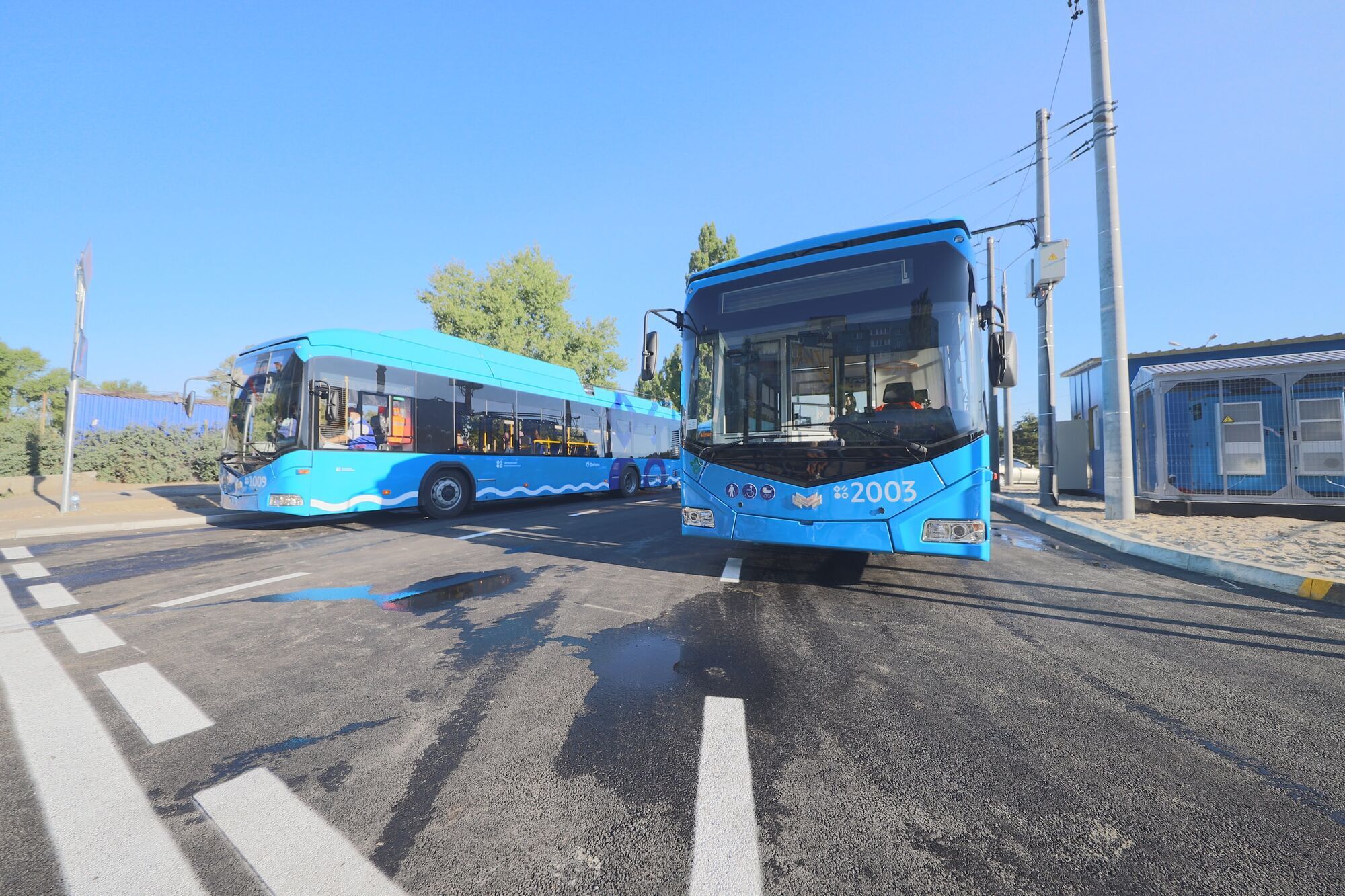В Дніпрі запустили нову тролейбусну гілку на житловий масив Придніпровськ. Фото