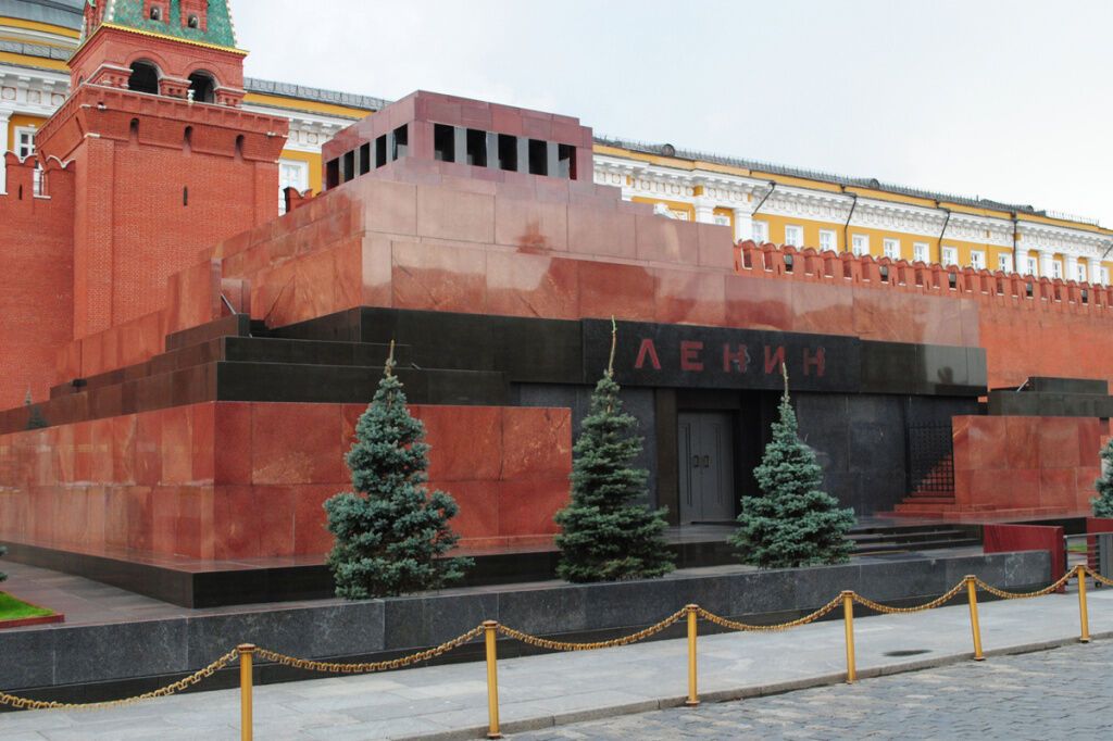 Мавзолей Ленина.