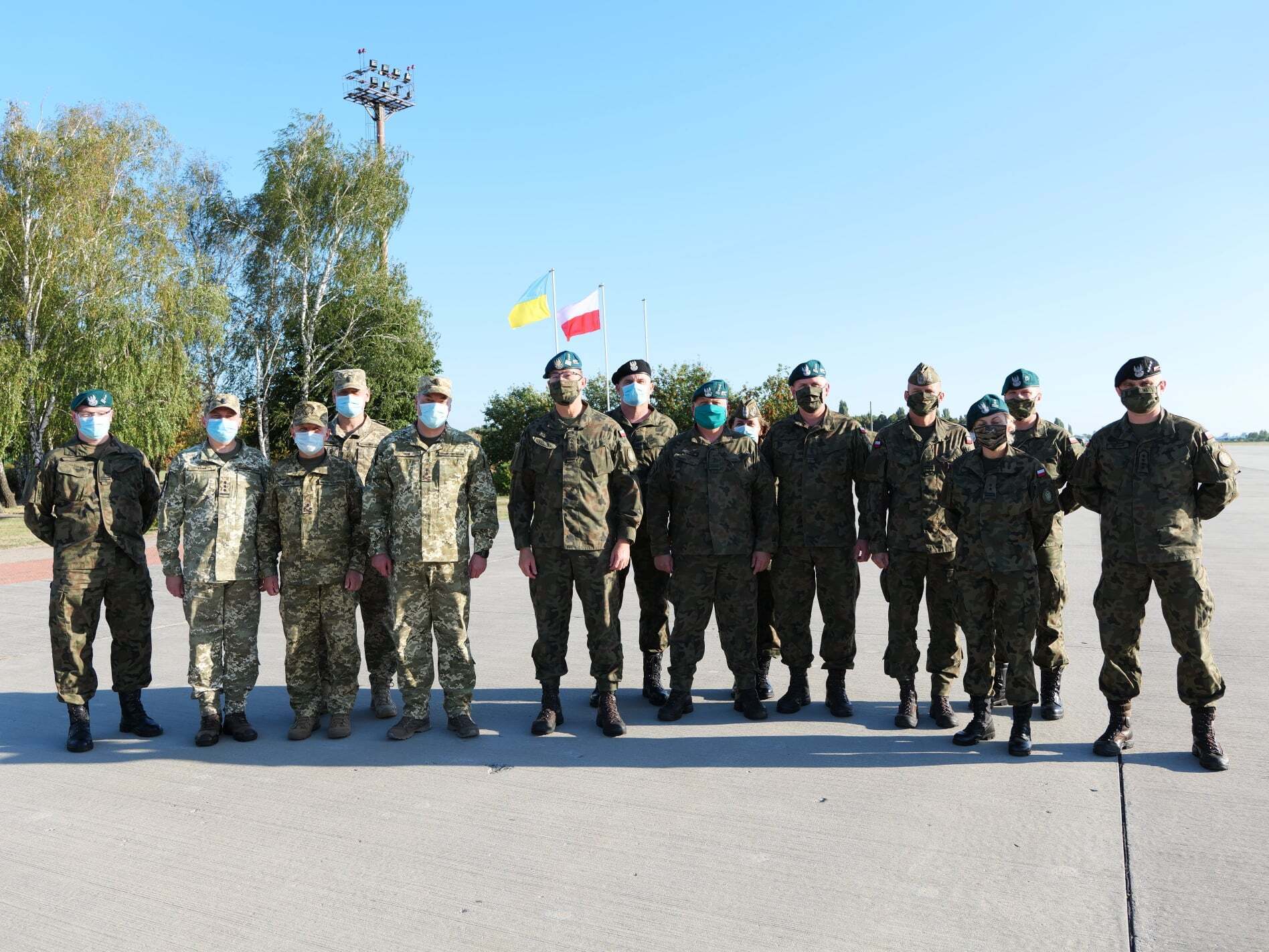 В Украину прибыла делегация Вооруженных сил Республики Польша.