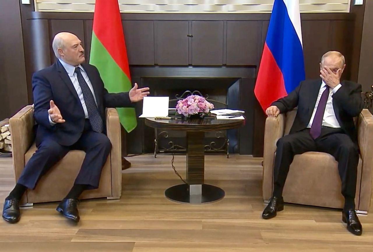 Встреча Путина с Лукашенко: следите за ногами