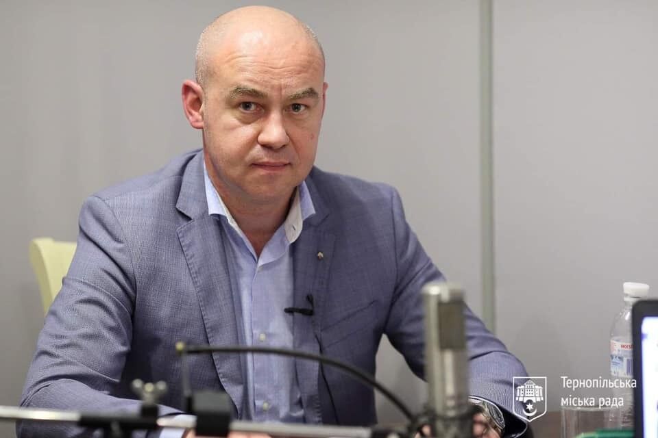 Мэр Тернополя Сергей Надал болеет коронавирусом.
