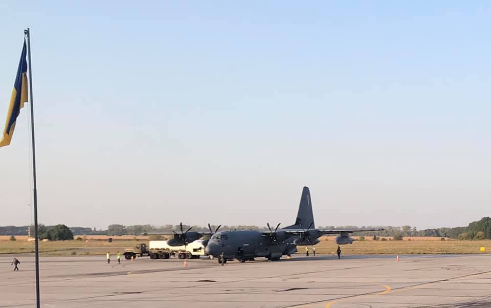 Lockheed C-130 Hercules у Вінниці.