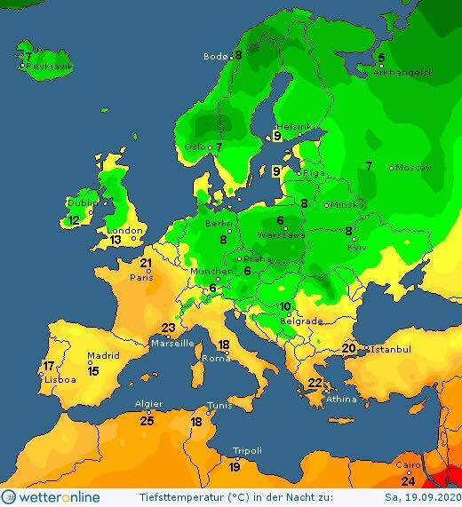 Карта погоди в Україні.