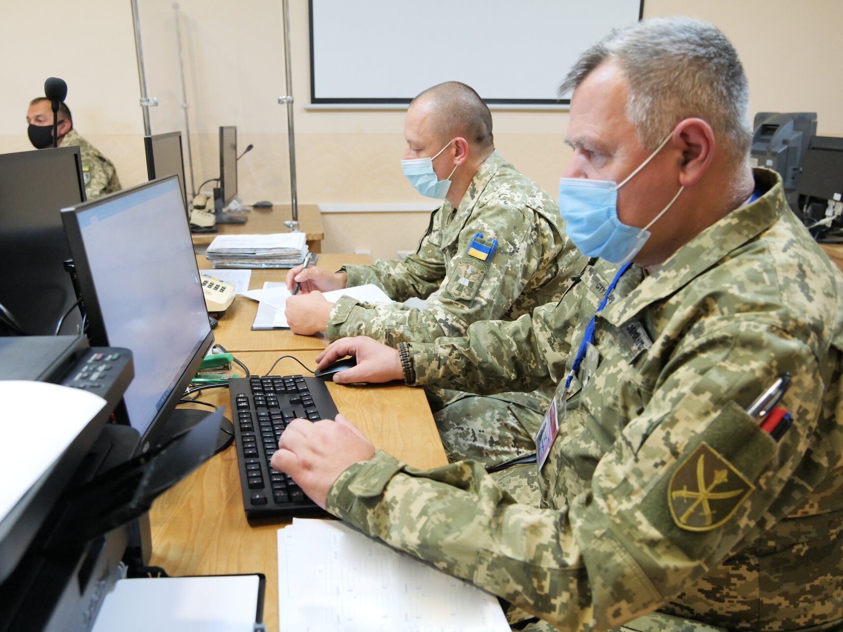 Під час тренування вивчається система роботи органів військового управління за стандартами держав-членів НАТО