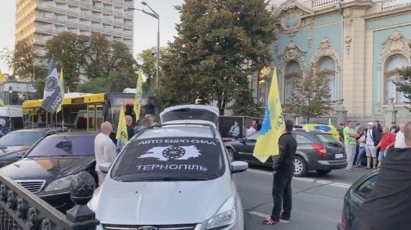 Митинг "Авто Евро Сила" в Киеве