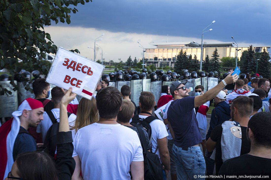 Беларусь. Плакаты протеста