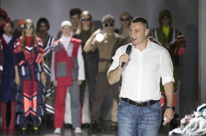Кличко посетил Ukrainian Fashion Week.