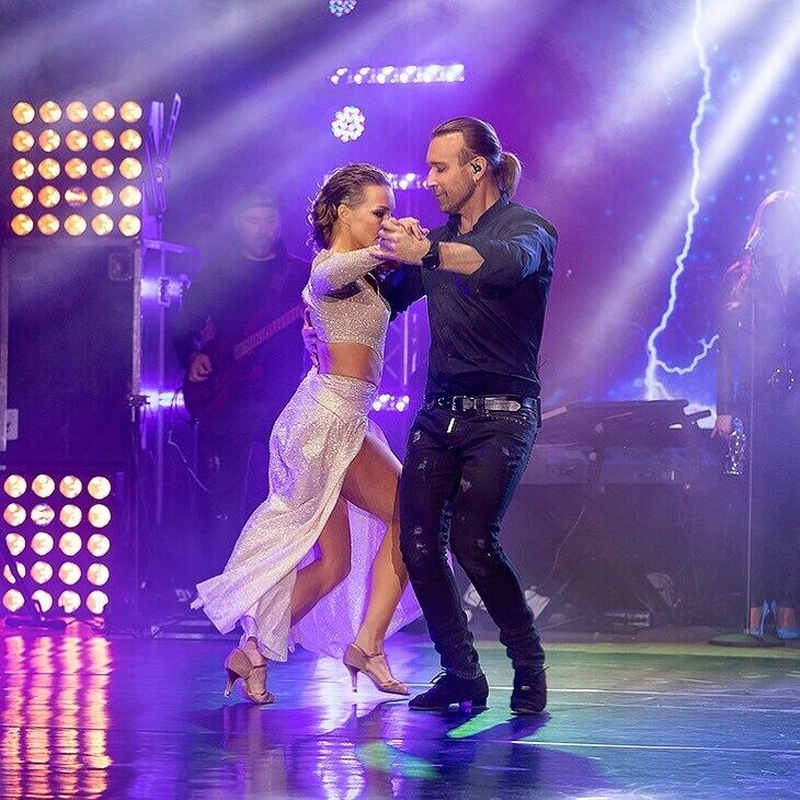 Олег Винник и Алена Шоптенко (Instagram Танці з зірками)