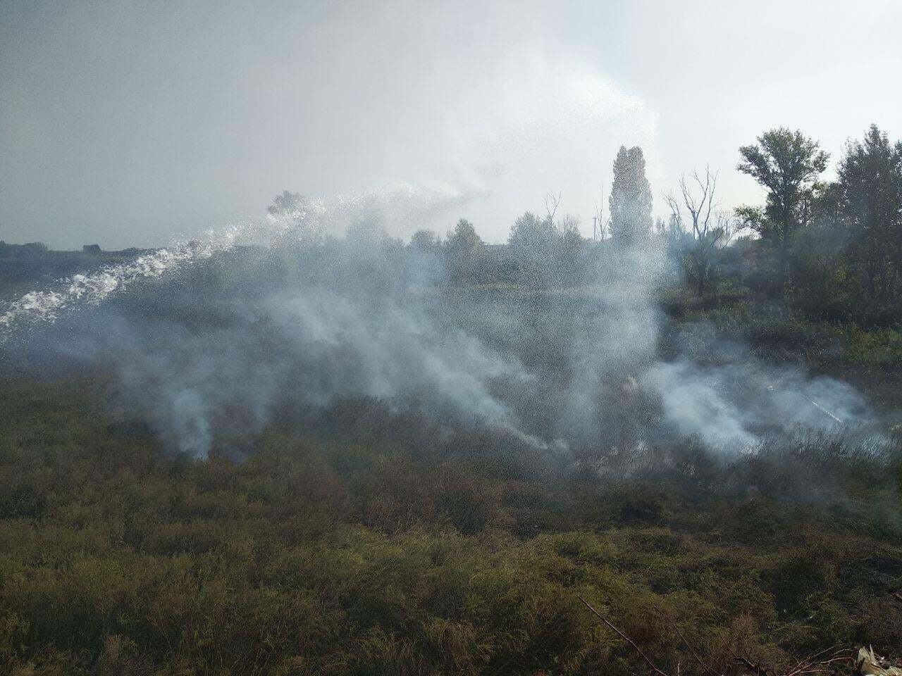 Дым в Киеве.