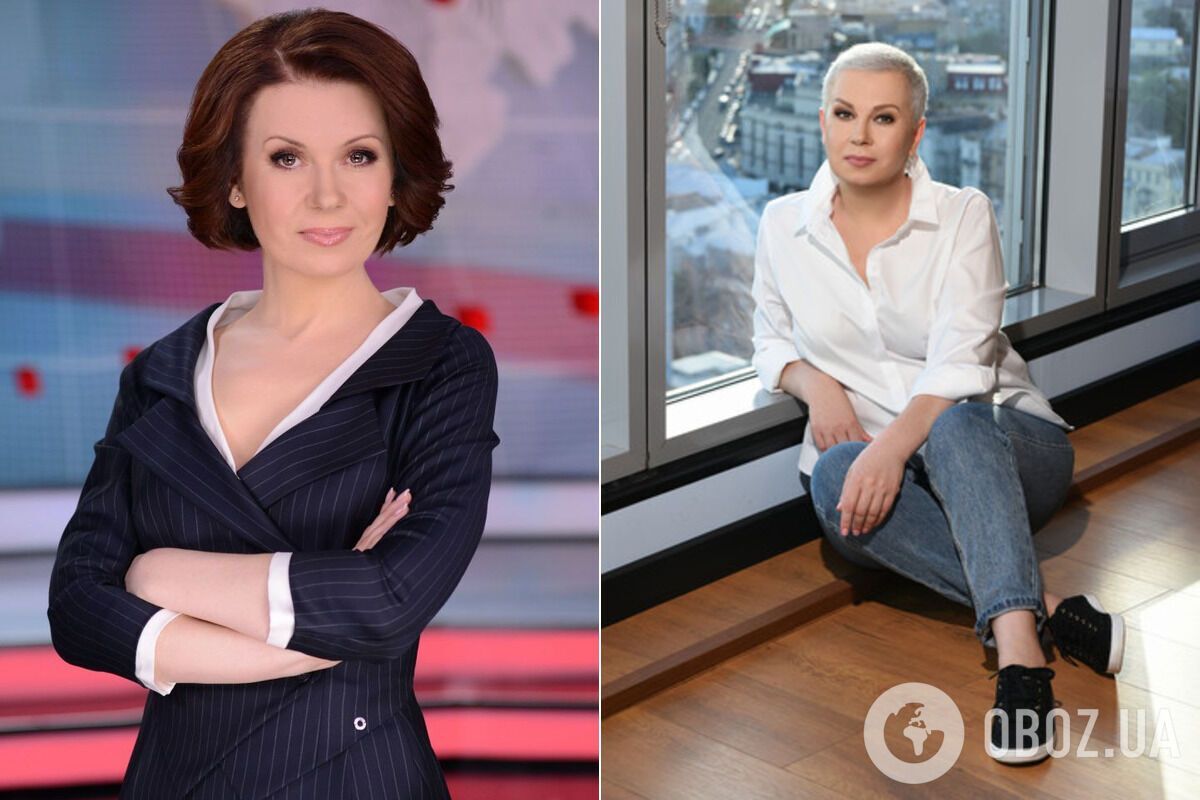 Алла Мазур до та після боротьби з хворобою.