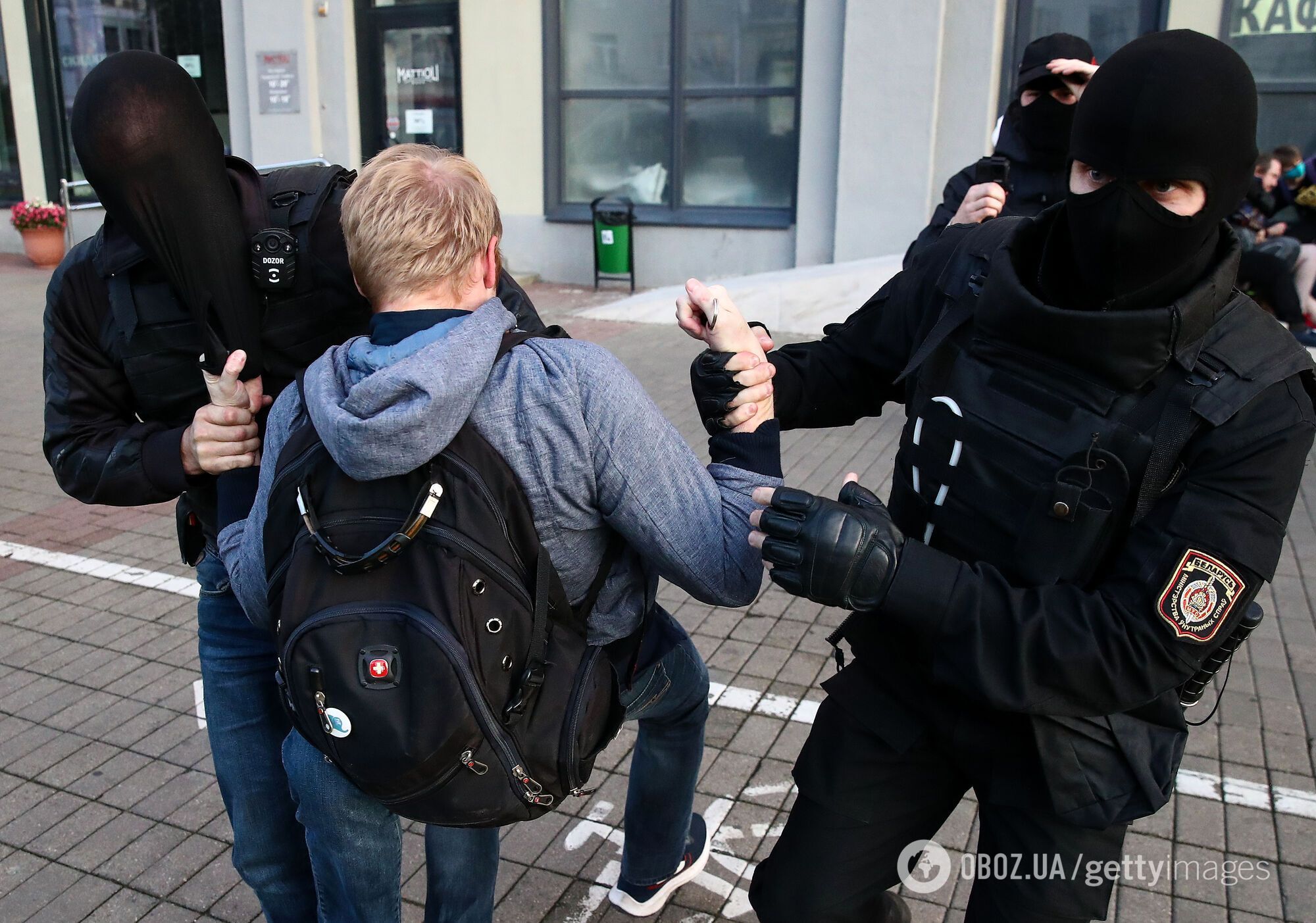 В Минске были задержаны 165 протестующих