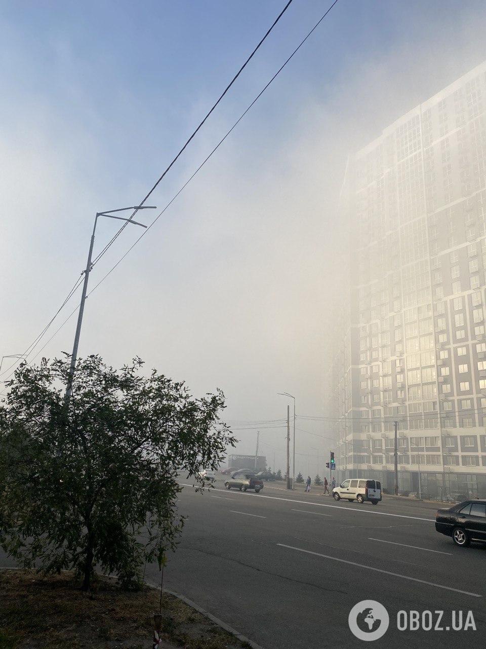 Киевлян предупредили, что воздух на Осокорках перенасыщен мелкодисперсной пылью.