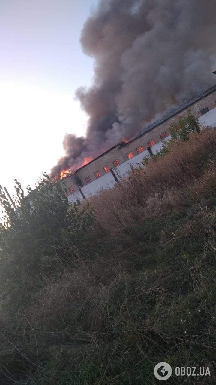 Пожежа в Бориспільській виправній колонії №119.