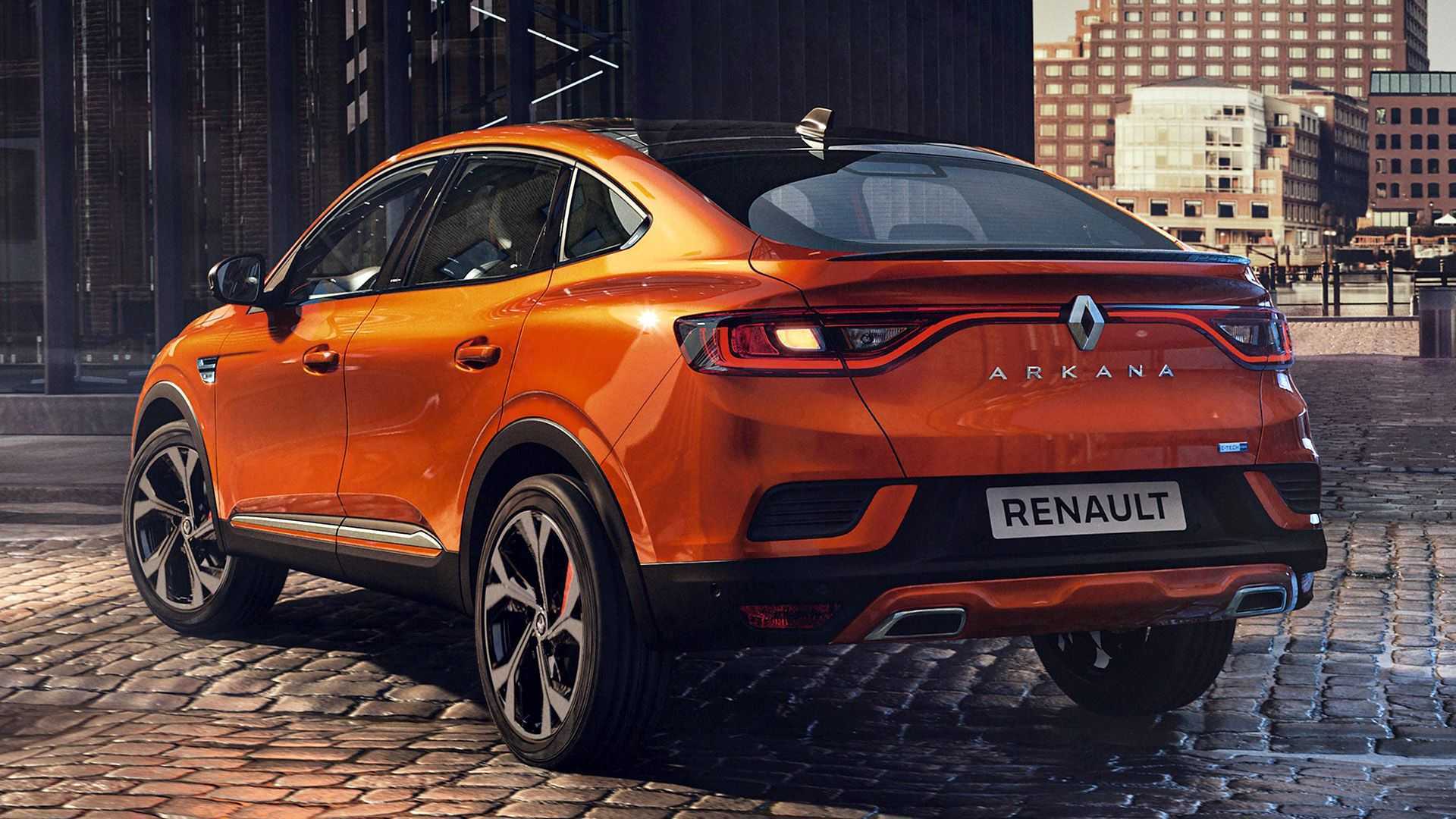 Renault Arkana в европейской версии.