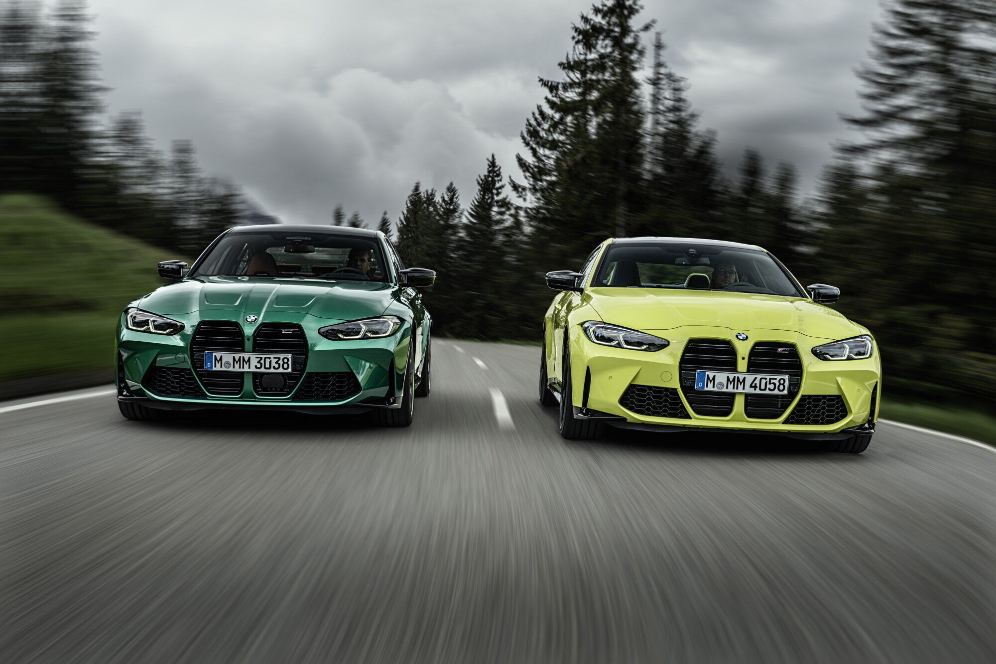 Новые BMW M3 и M4 2021.