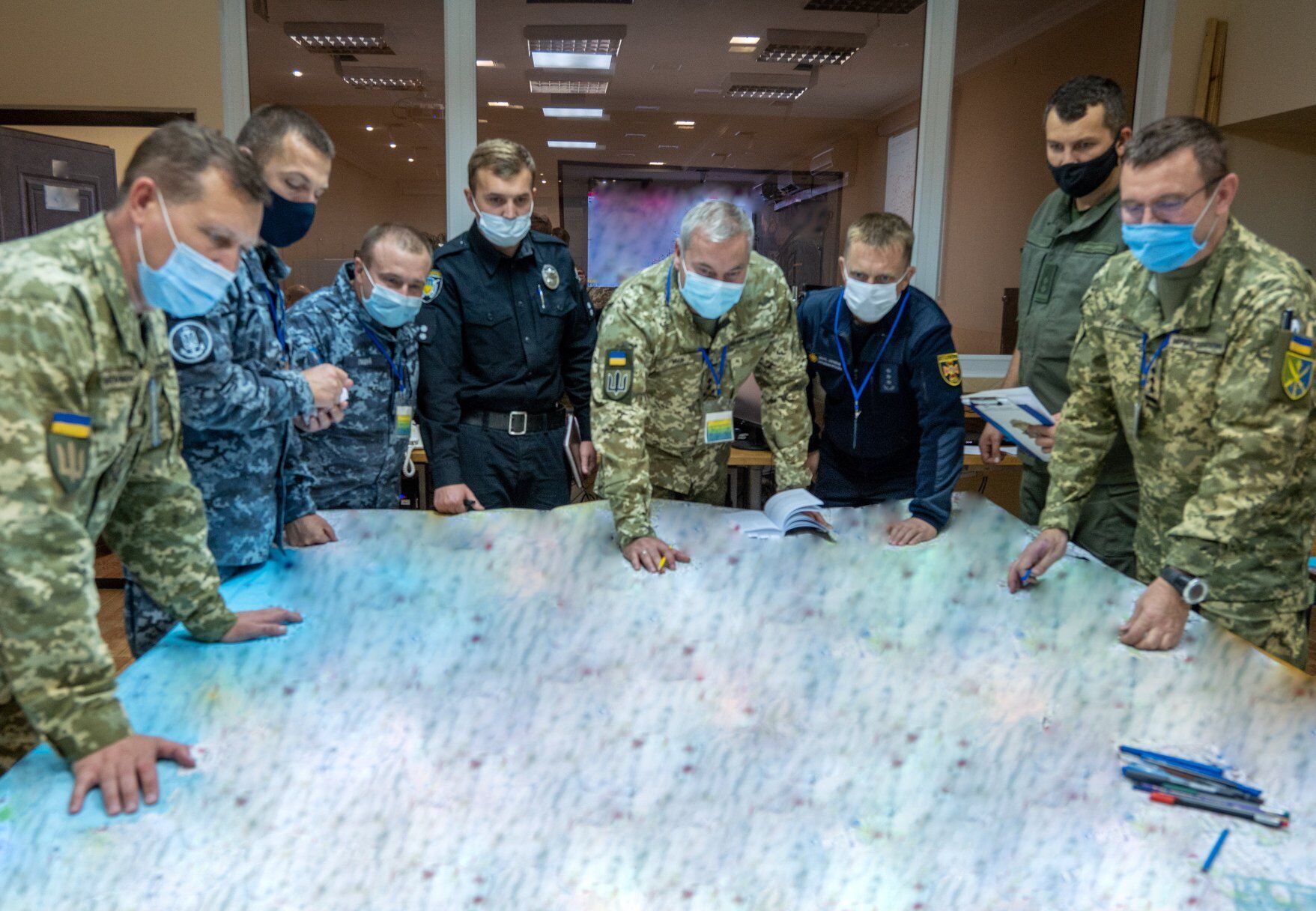 В "Объединенных усилиях" участвуют почти все рода войск.