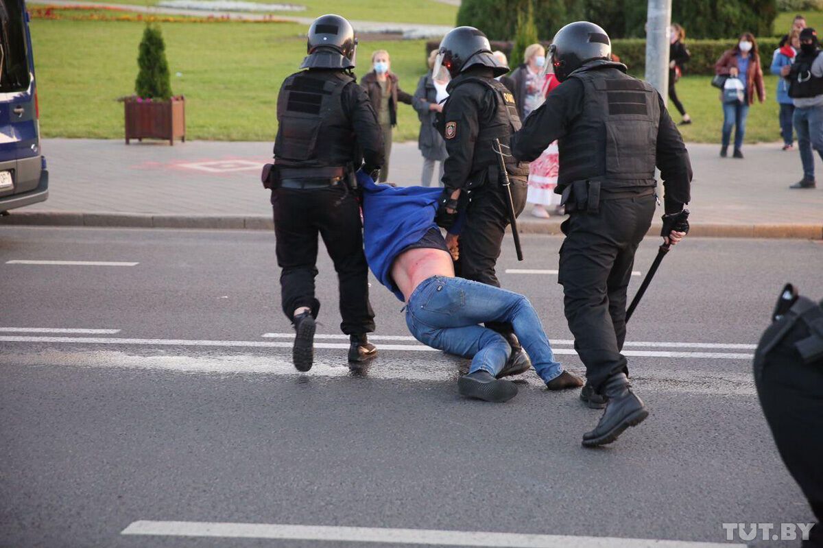 Мужчину задержали силовики в Минске.