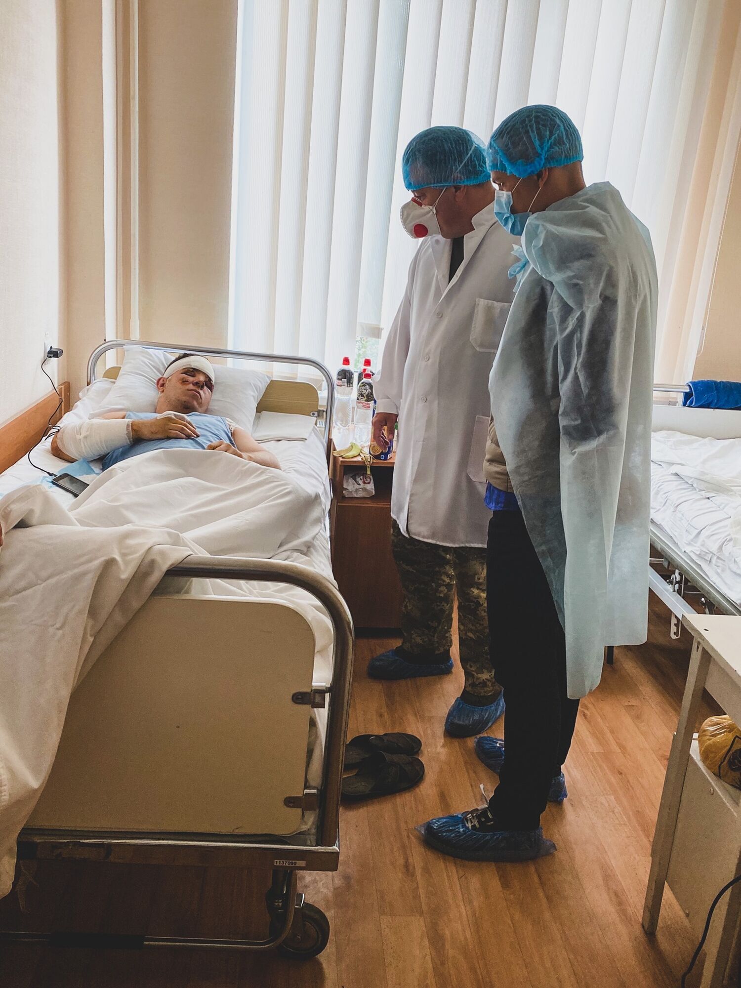 В'ячеслав Золочевський в лікарні
