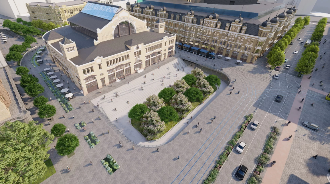 Проєкт реконструкції Бессарабської площі