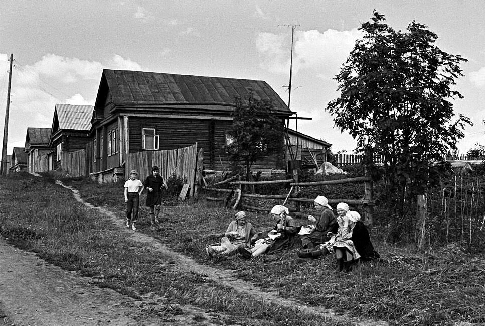 "Інфраструктура" в сільській місцевості СРСР.