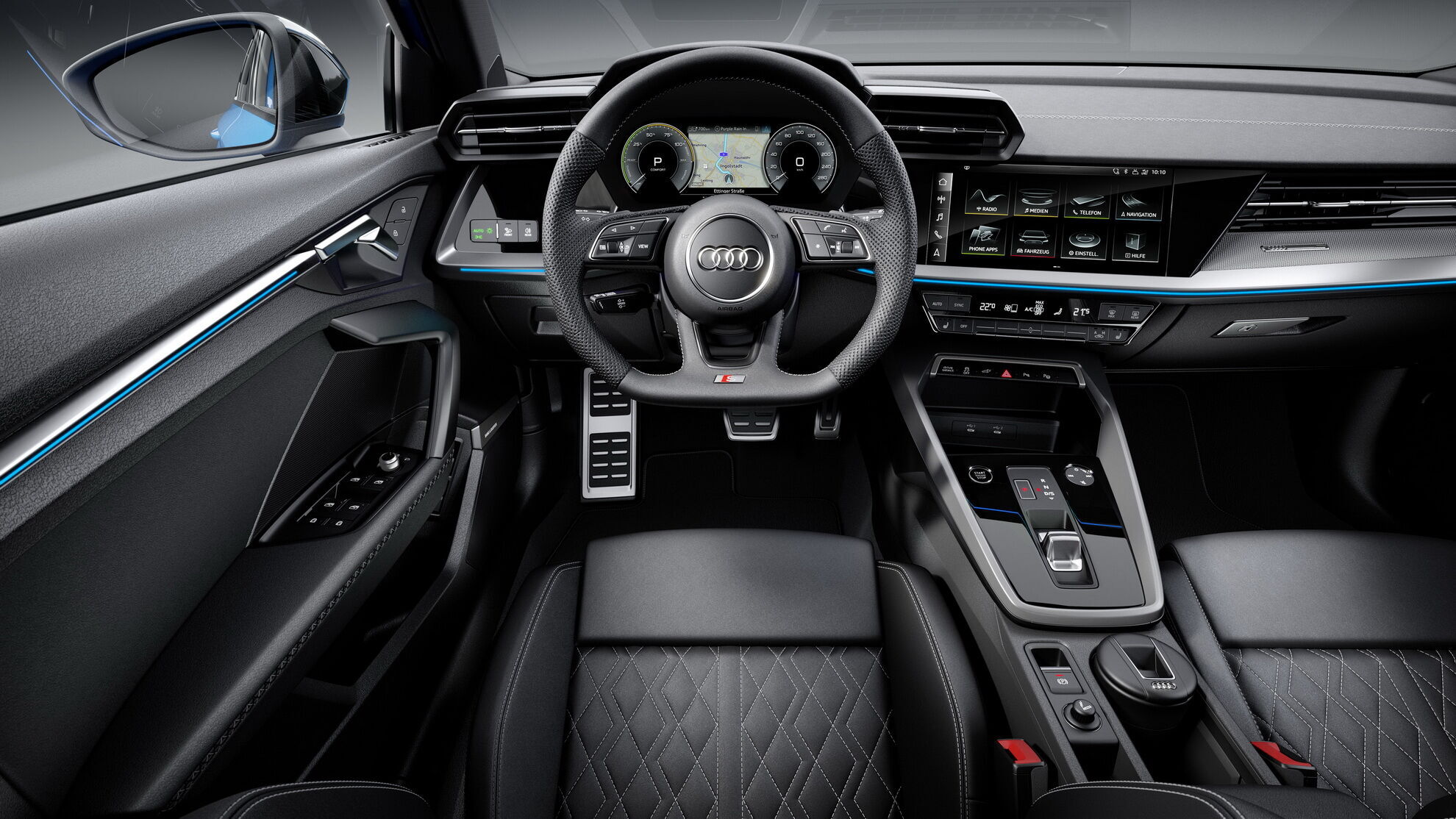 2021 Audi A3 Sportback 40 TFSI-e. Фото: