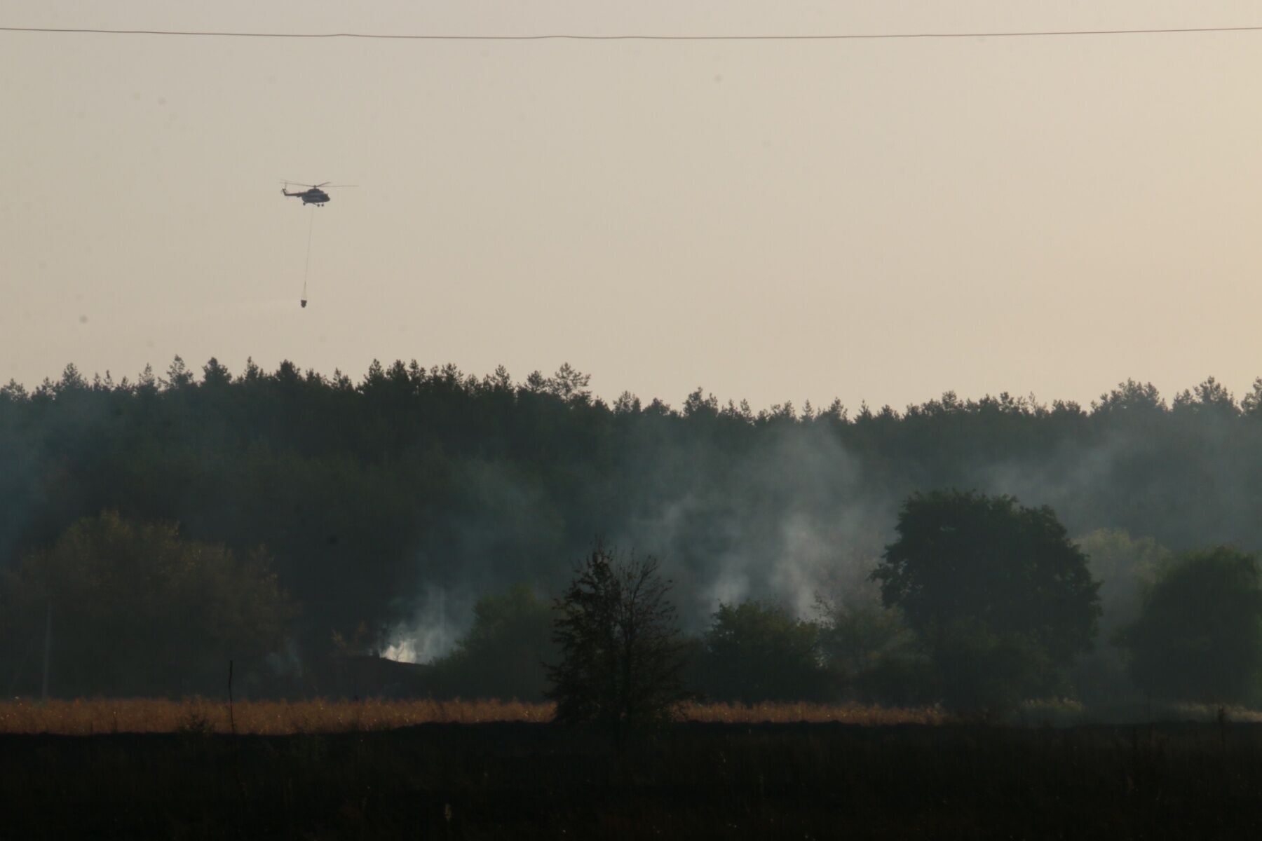Масштабна пожежа у Харківській області спалахнула ще 2 вересня.