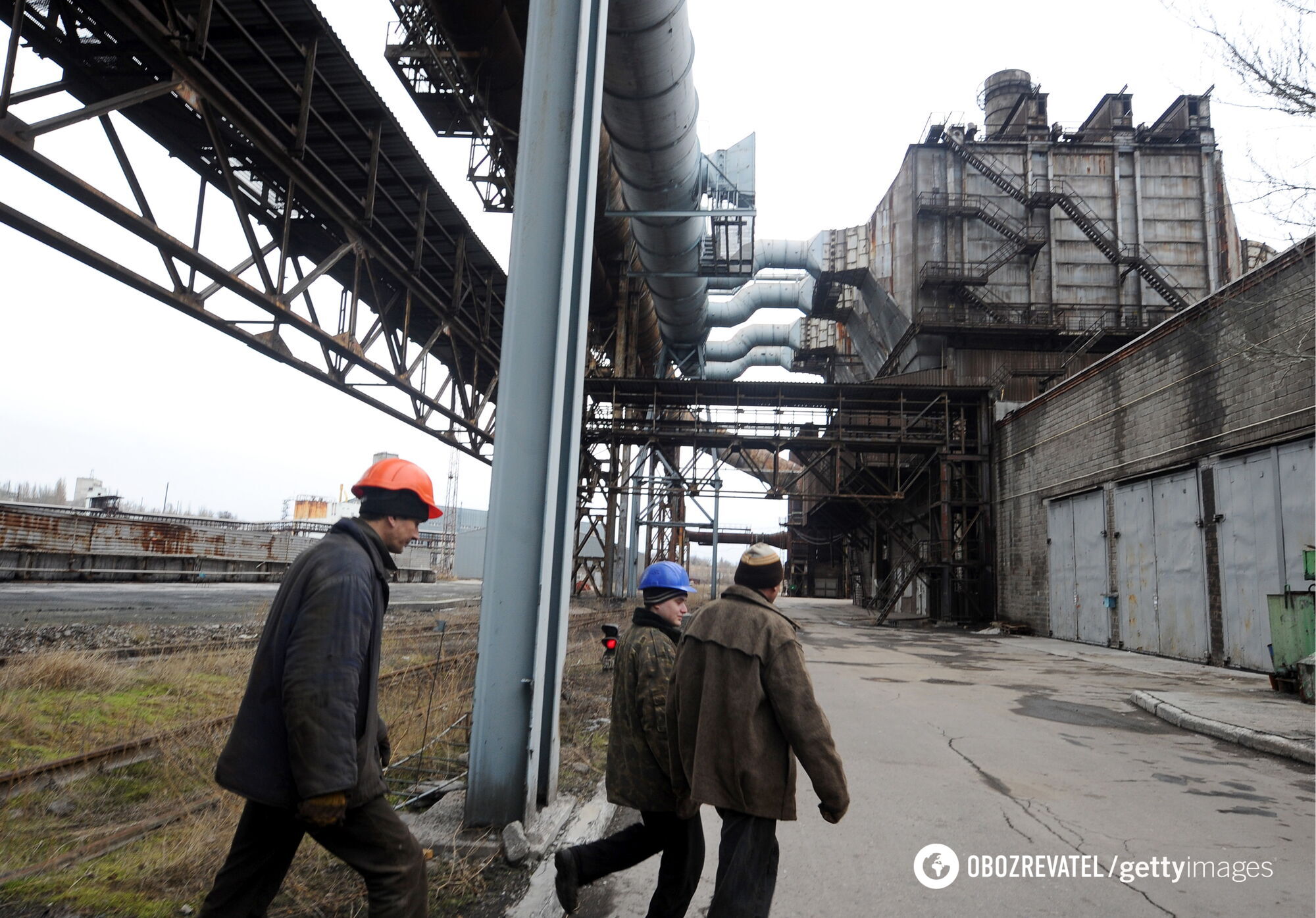 Донецький металургійний завод, лютий 2017 року.