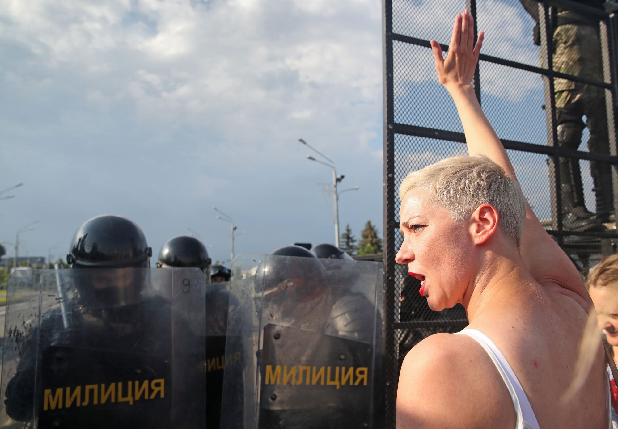 Колесникова стала одним из лидеров акций протеста в Беларуси.