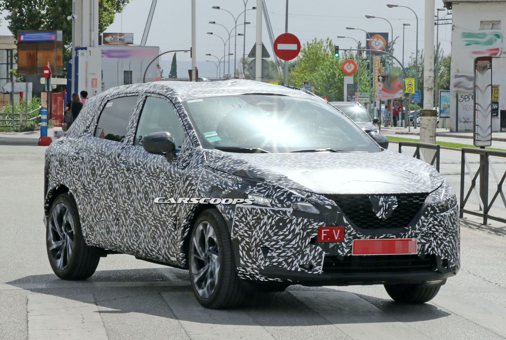 2021 Nissan Qashqai проходит последние тесты. Фото: