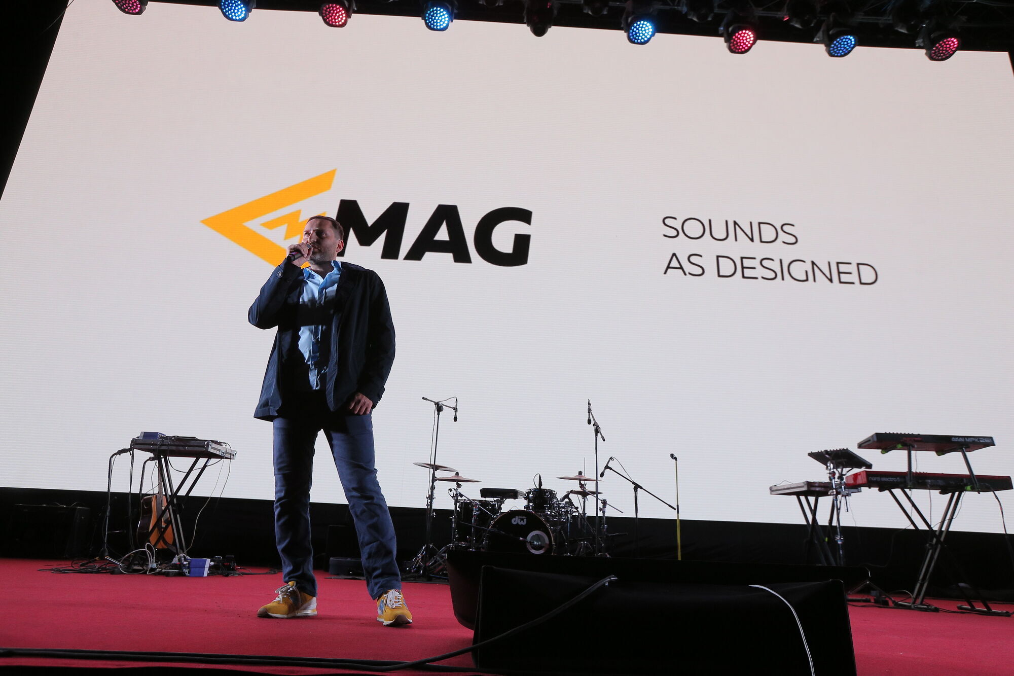 Хасин сообщил, что звук компании MAG Audio был выбран официальным для Международного Каннского фестиваля.