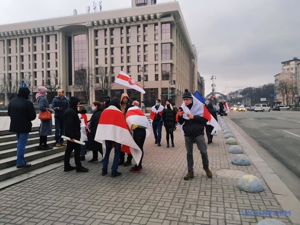 "Ланцюг солідарності" на Майдані Незалежності