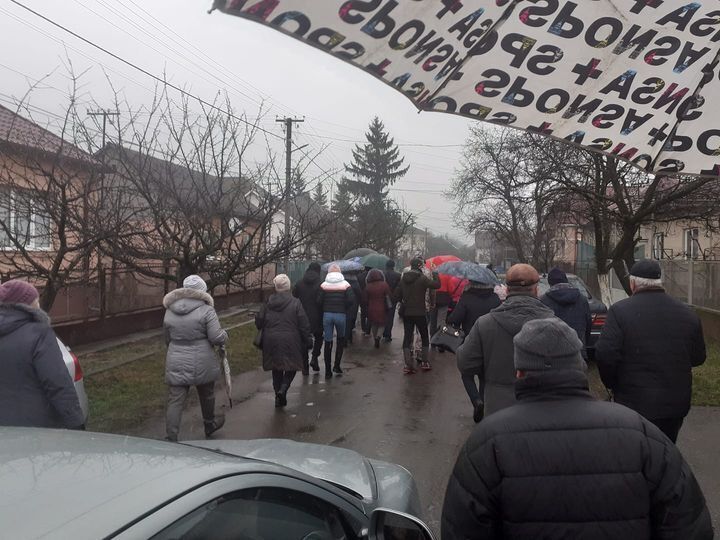 Акція проти підвищення тарифів