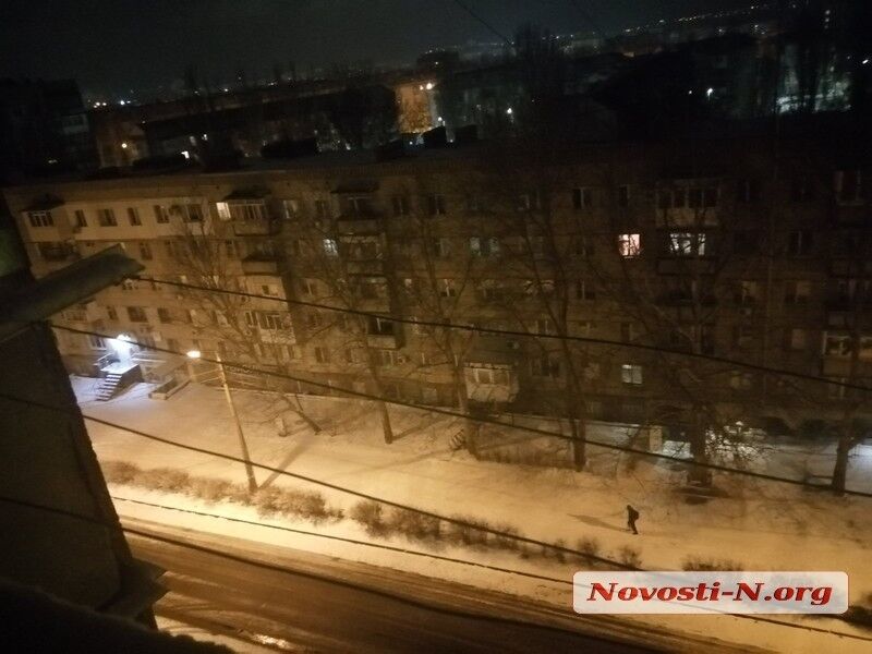 Зима в Миколаєві.