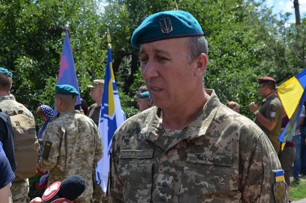 Командир 137 отдельного батальона Вадим Рымаренко.