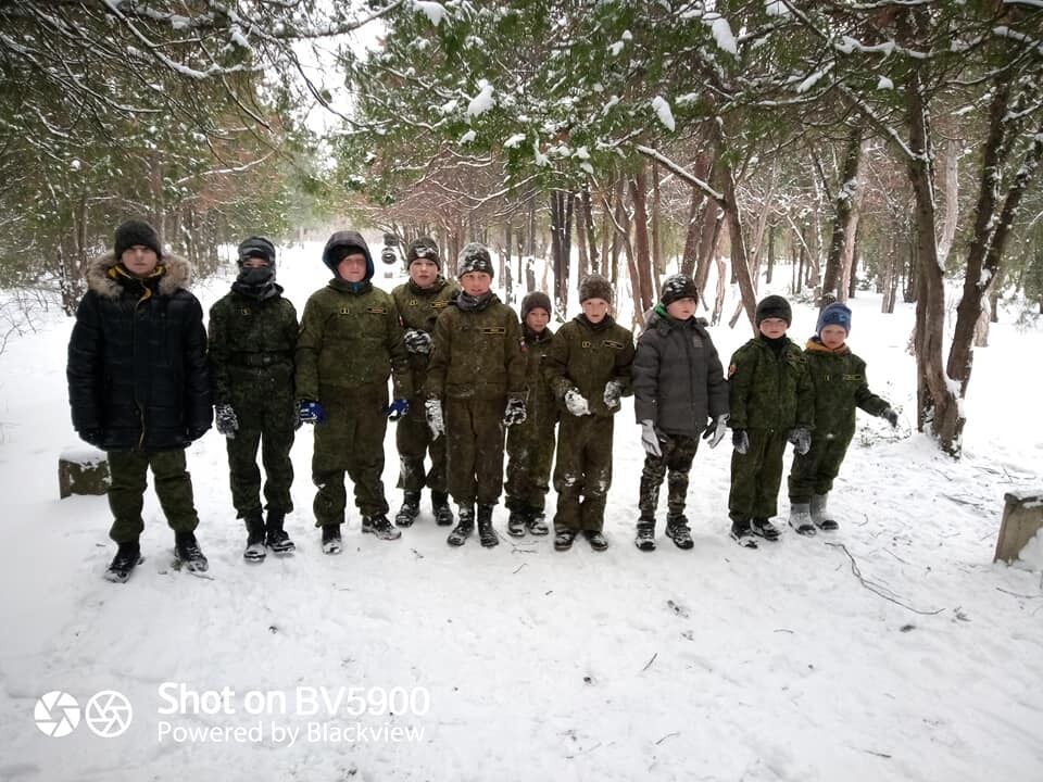 Військова підготовка дітей у Криму