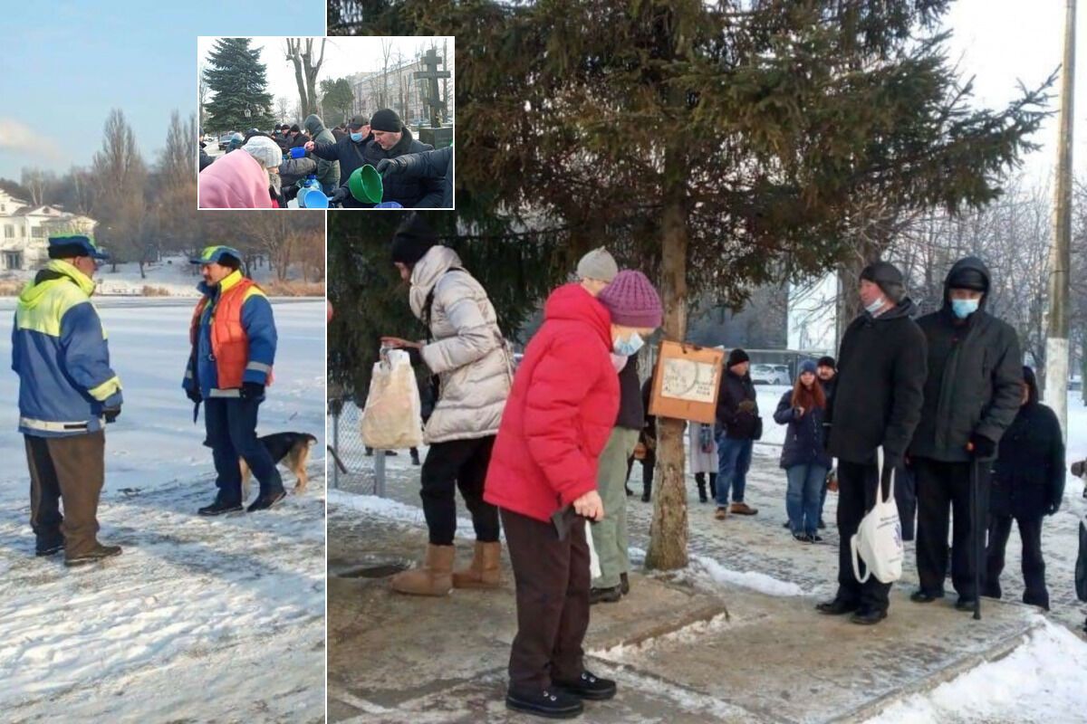 Чернівщани освячували воду, але охочих купатися було небагато