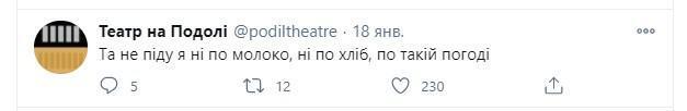 Реакция "Театра на Подоле".
