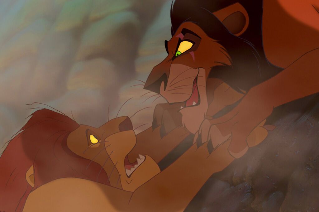 Кадр из мультфильма "Король Лев"