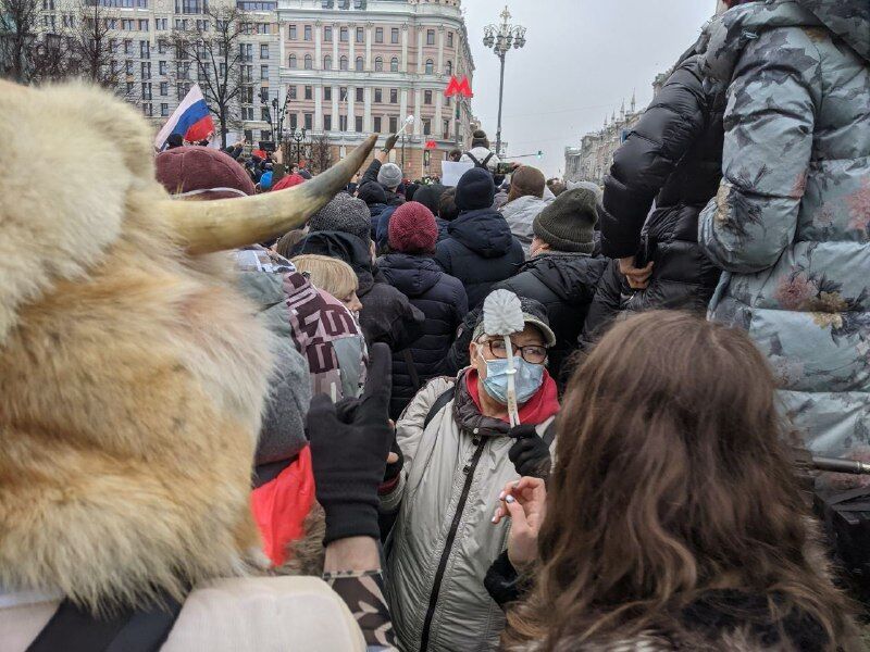 Протест в Москве