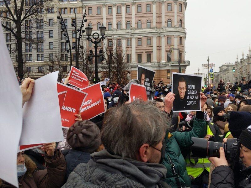 Мітинг на Пушкінській площі