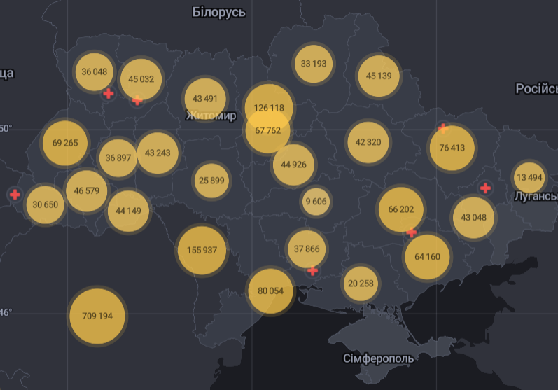 COVID-карта Украины