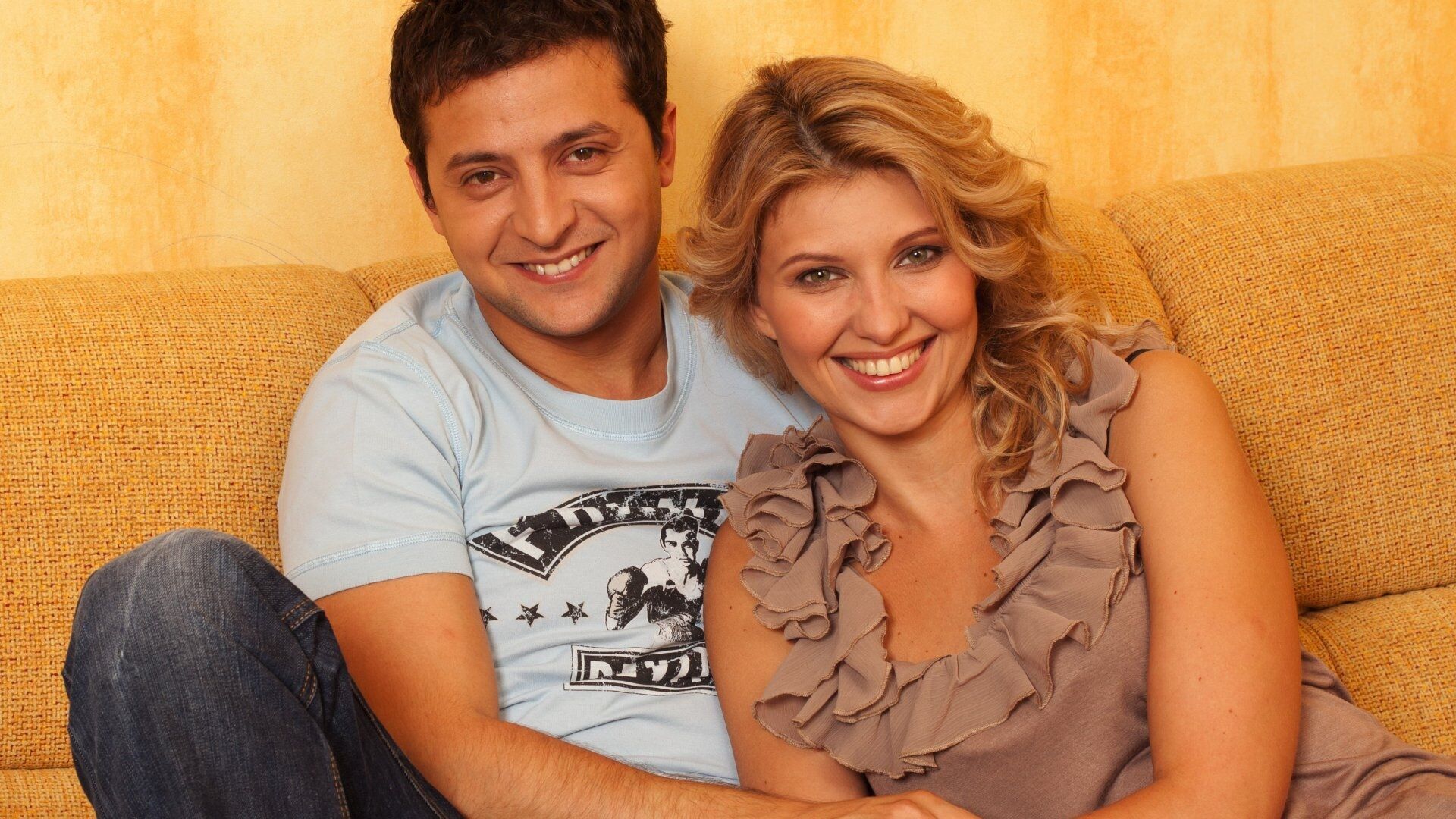 Володимир Зеленський з дружиною Оленою