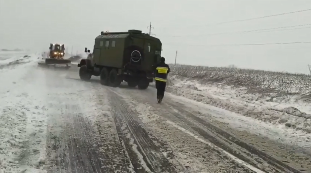 Ліквідація затору на дорозі