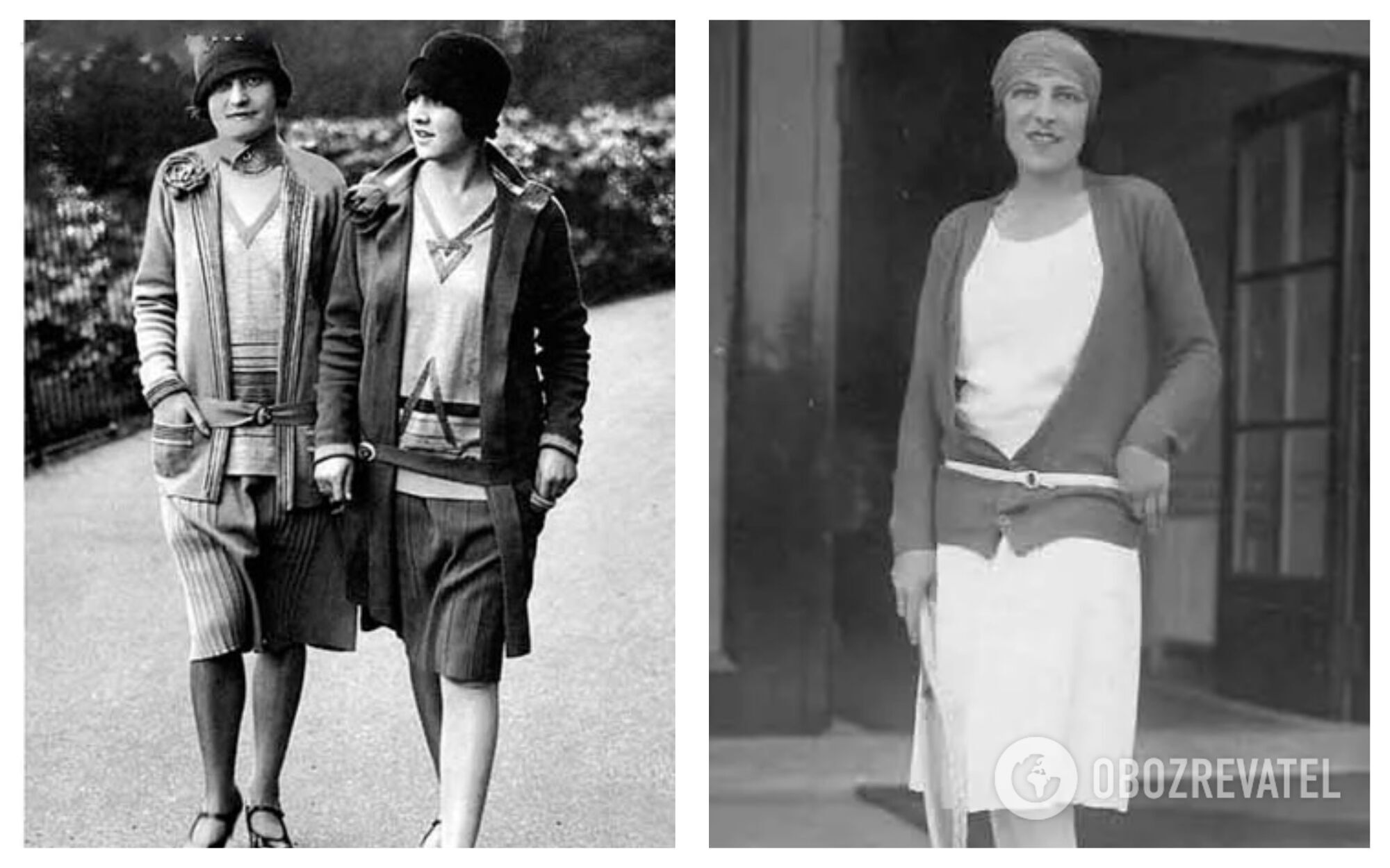 Гарними в 1910-20-і вважалися дівчата з прямою худенькою фігуркою
