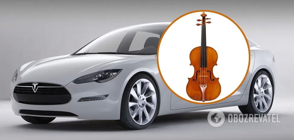 Викраденням року називають викрадення у Лос-Анджелесі електрокара Tesla зі скрипкою Аматі у салоні