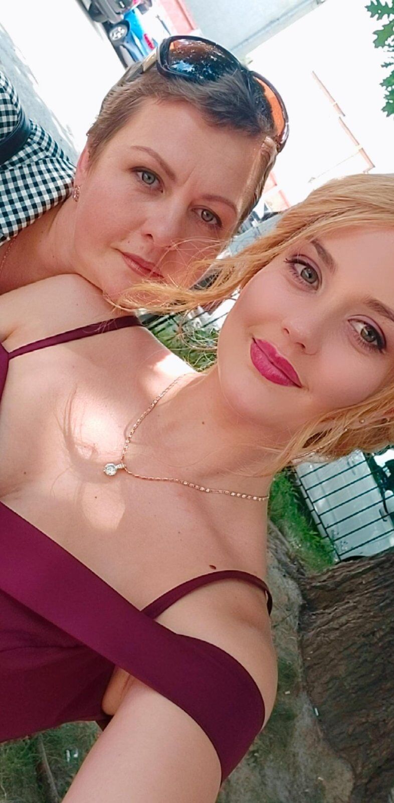 Татьяна Комащенко с дочерью Александрой