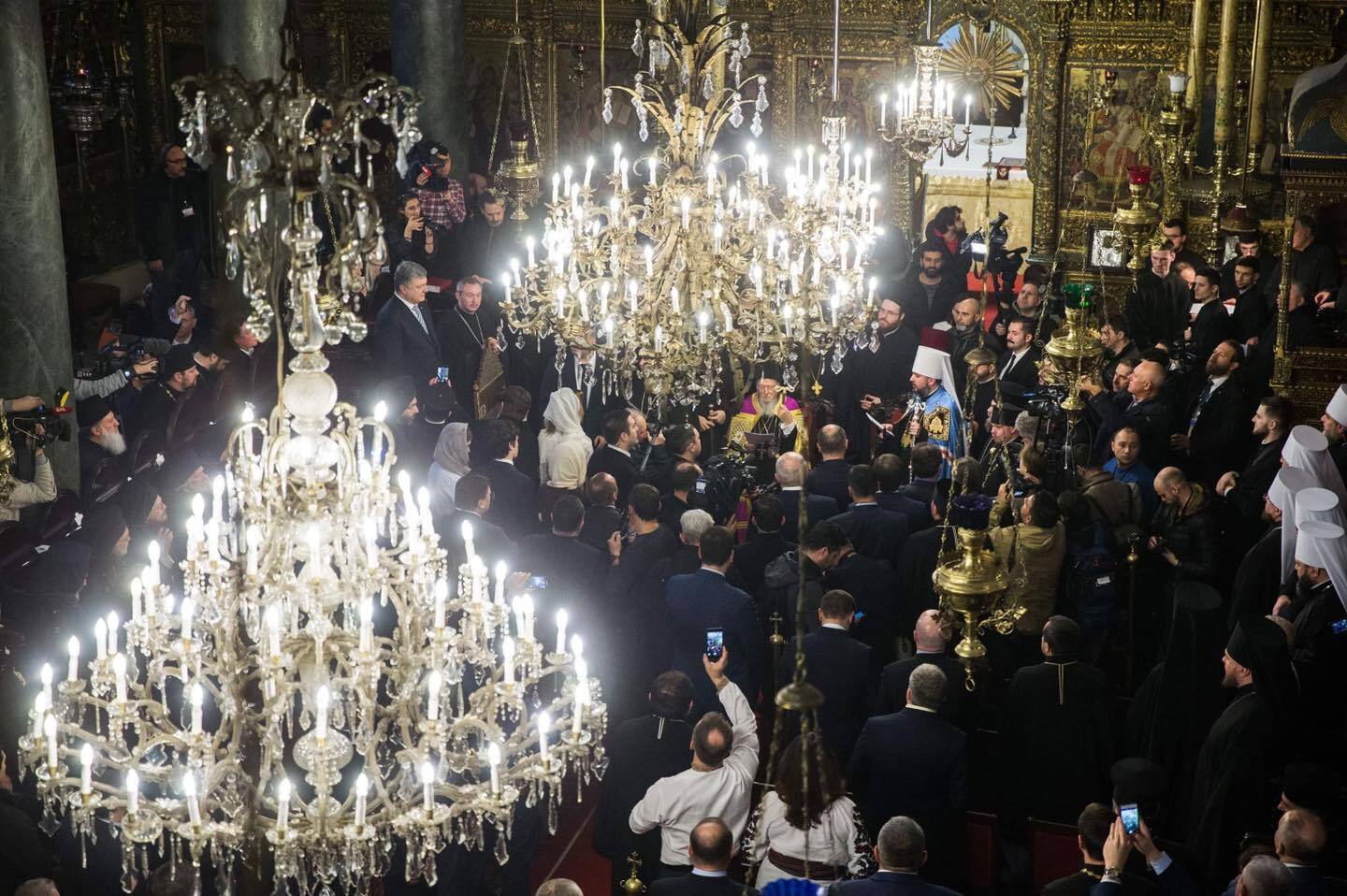 Церемонія підписання Томосу у Стамбулі