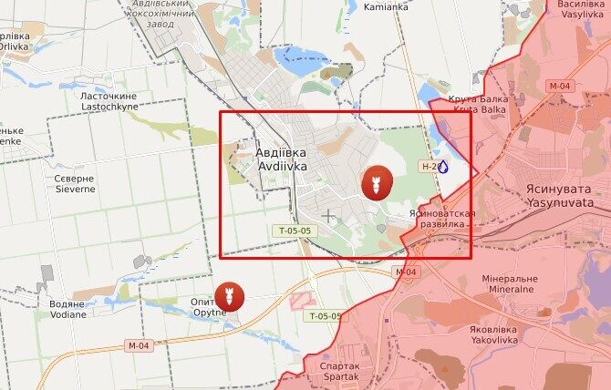 Террористы открывали огонь в направлении ВСУ в районе Авдеевки