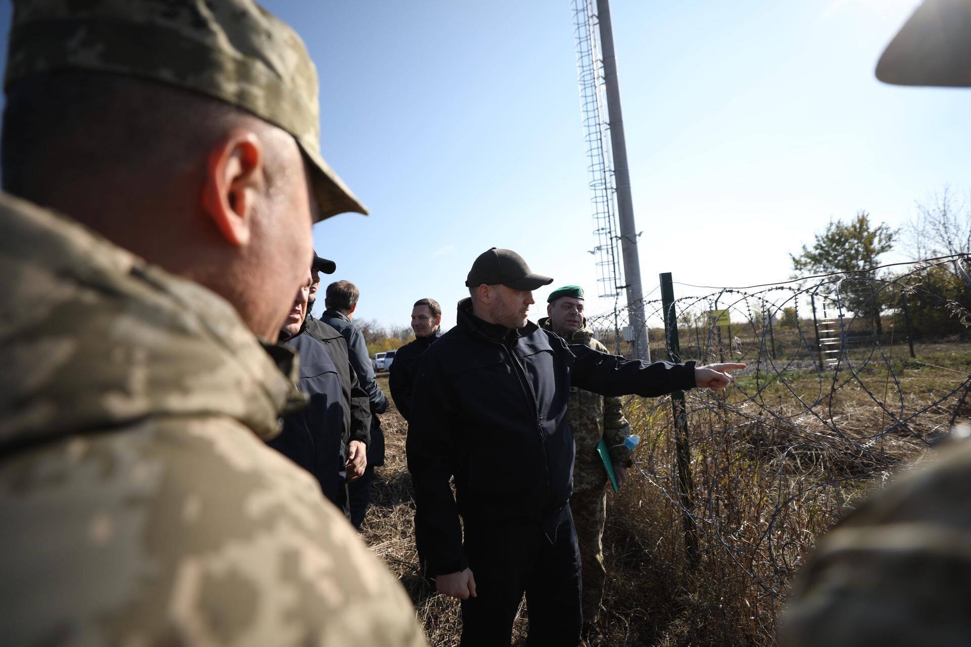 Министр осмотрел участок украинско-российской границы в Рассыпном