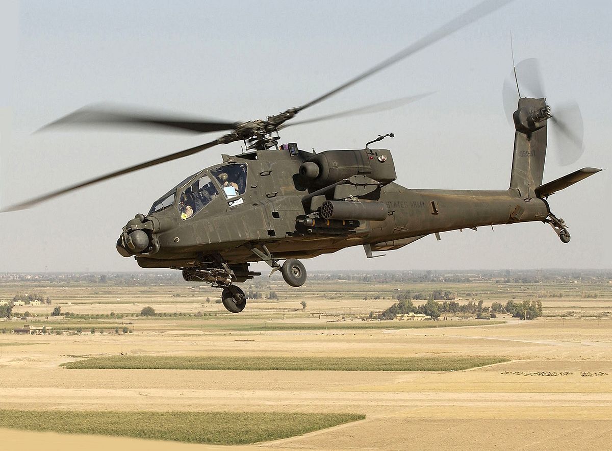 McDonnell Douglas AH-64 Apache.